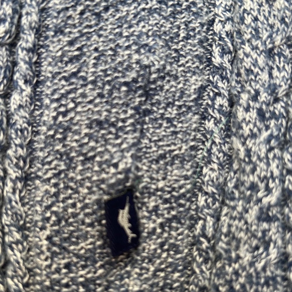 Tommy Bahama Luxury Blue Lightweight Knit L/S Sweater Sz XL - Picture 8 of 9